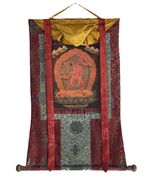 VAJRAYOGINI TIBETAN THANGKA OIL VARNISHED HAND-PAINTED DAKINI YOGINI WIT... - $2,838.95 MXN