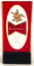 Vintage Bud Budweiser Acrylic Beer Tap Handle King Of Beers Anheuser Eagle 5 1/4 - $17.77