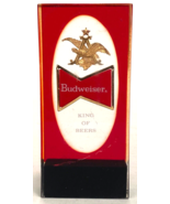Vintage Bud Budweiser Acrylic Beer Tap Handle King Of Beers Anheuser Eag... - $338.27 MXN