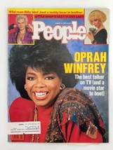 VTG People Weekly Magazine January 12 1987 Oprah Winfrey and Billy Idol - £11.10 GBP