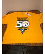 New NFL Team Apparel STEELERS St. Vincent Training Camp 1966-2015 T-Shir... - €12,80 EUR