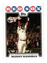 2008 Topps #26 Manny Ramirez Boston Red Sox - £1.25 GBP