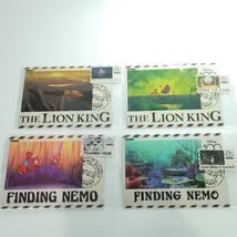 Lion King Finding Nemo Card Fun Disney 100 Carnival Postcard Stamp Vary ... - £18.19 GBP