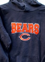 Reebok Bears NFL Team Sportswear Boys XL 40" Pit to Pit Navy Blue Hoodie - $19.79