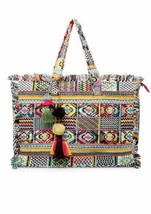 Steve Madden Bkeegs Resort Fabric Tote Bag MSRP $130.00 HB1800143 - £45.86 GBP