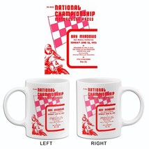 1952 National Championship Motorcycle Races - Promotional Advertising Mug - $23.99+