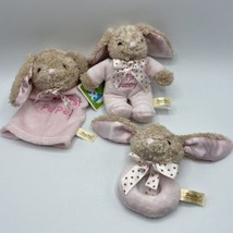My First Easter Infant Girl Puppet Rattle Bunny Plush PINK NEW Walmart - £8.85 GBP