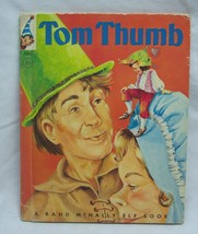 ANTIQUE 1959 TOM THUMB Rand McNally Junior Elf Children&#39;s BOOK 1950&#39;s Vi... - $278.39 MXN