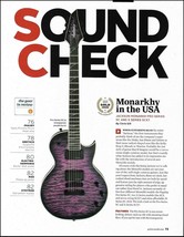 Jackson Monarkh Pro &amp; X Series SC guitar sound check review two-page article - £3.37 GBP