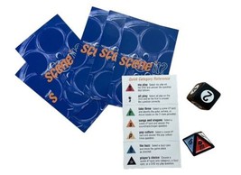 Scene It? 2004 Movie Edition Board Game Replacement Parts Dice  6 Category Cards - £7.86 GBP