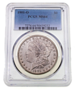 1901-O $1 Silver Morgan Dollar Graded by PCGS as MS-64! Gorgeous - $178.20