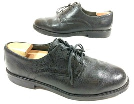 Mephisto Marlon Black Pebble Grain Dress Shoes Size US 11 M Made in France $400 - £69.86 GBP