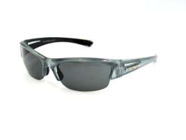 SunCloud Finish Line Polarized Unisex Wrap Sunglasses, Silver / Gray #503 - £19.74 GBP