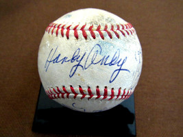 Andy Pafko Handy 5X A/S 1951 Dodgers 1957 Braves Signed Auto Gu&#39;ed Baseball Jsa - £93.94 GBP