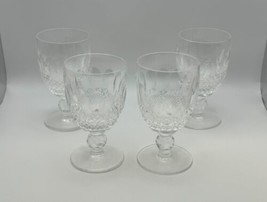 Set of 4 Waterford Crystal COLLEEN Short Stem Claret Wine Glasses - $149.99