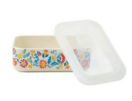Pioneer Woman ~ Ceramic Food Storage Container w/Lid ~ MAZIE Pattern ~ S... - $552.10 MXN