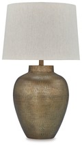 Madney - Antique Gold Finish - Metal Table Lamp - $100.00