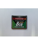 New Original Transcend CompactFlash CF200I 8GB Industrial Grade CF Card - $45.59