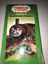 Thomas &amp; Friends Adventures Raro VHS Vídeo Cinta Percy&#39;s Chocolate Crunc... - £9.18 GBP