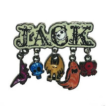 Disney Nightmare Before Christmas Jack Skellington and Dangle Icons pin - £9.34 GBP