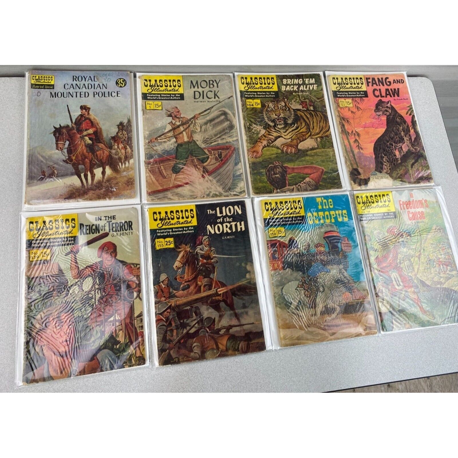 Primary image for Classics Illustrated  Golden Age Comics With Special Issue From The 1940s Lot Of