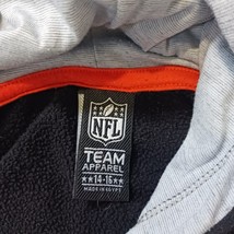 Team Apparel NFL Miami Dolphins Youth L (14-16) Black & Gray Hooded Sweatshirt image 3