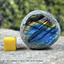 Labradorite dragon egg for transformation and magic - $19.20