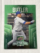 2010 Upper Deck Green Supreme Billy Butler #S-21 Royals - £1.55 GBP