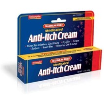 Natureplex Steroid FREE 1.5oz Maximum Relief Anti-itch Rash Burn Cream Dry Skin - £2.74 GBP