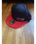 Red Bull Racing F1 New Era Essential Navy 9FIFTY Flat Cap Snapback Mediu... - $46.41