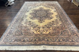 Belgium Power Loomed Wool Rug 6.9 x 9.6, Vintage Oriental Carpet - £1,224.74 GBP