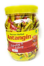 Antangin Herbal Candy Lozenges Asorted Flavour, 300 Gram (1 Jar) - £36.25 GBP