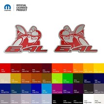 Mopar Licensed Scat Pack 6.4L Customizable Acrylic Badge Emblem Logo 2PC SetC... - £95.08 GBP