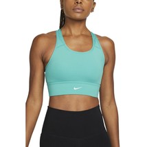 Nike Womens Padded Pro Longline Athletic Sports Bra CZ4496-392 Blue Size... - £31.60 GBP