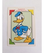 1991 Impel Disney Collector Card Family Portraits #104 Donald Duck - $2.67 CAD