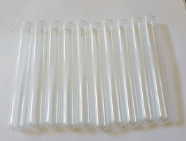 Lot of 10  Glass Med Large Disposable Test Tube Culture Tube 16 x 125 mm - £3.95 GBP