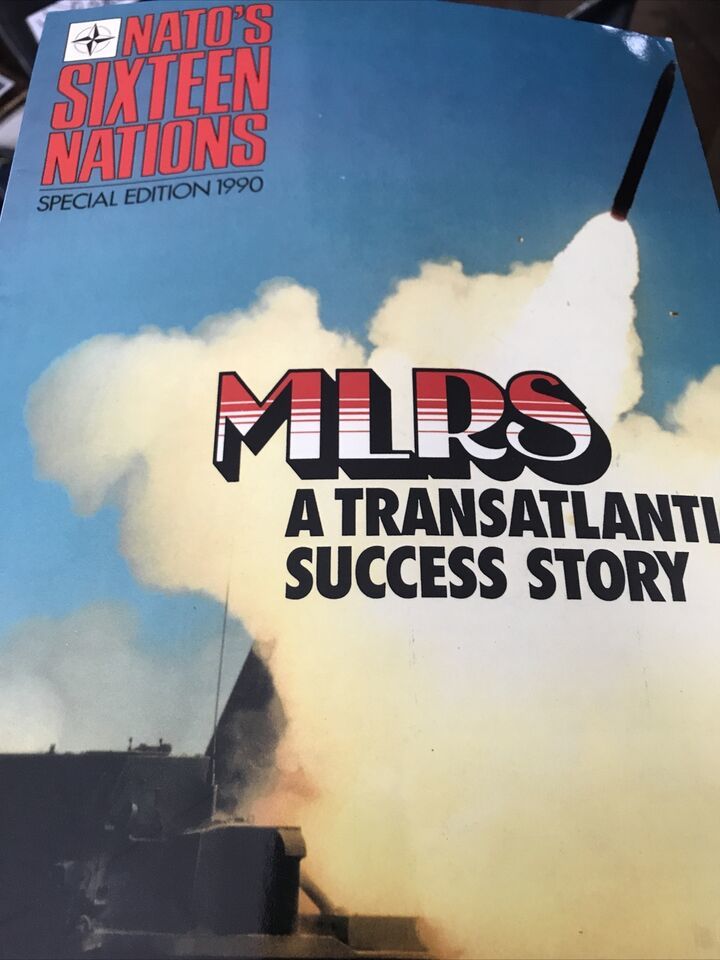 Nato&#39;s Sixteen Nations Special Edition 1990 MLRS Rocket Launch System De... - $9.23