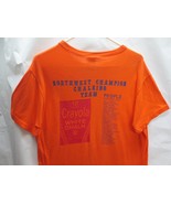 Vtg 60s 70s Crayola NW Chalking Team Champion T Shirt Sz L Orange USA Rare - $80.70