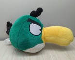 Angry Birds Green plush Commonwealth Hal Toucan stuffed animal 13-14&quot;  n... - £10.07 GBP