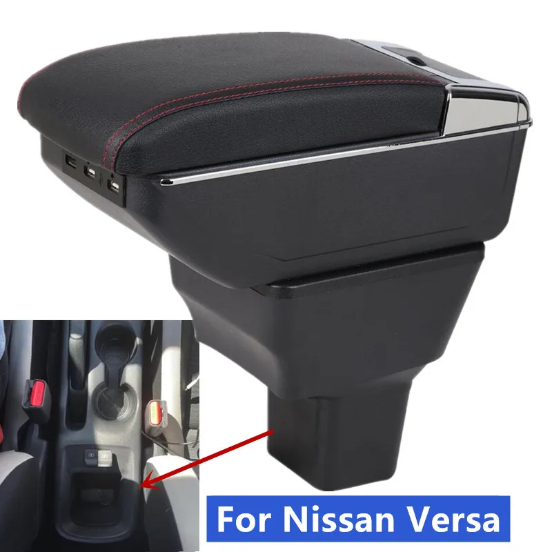 For Nissan Versa Armrest Box For Nissan Almera 2020-2023 Car Armrest Central - £44.01 GBP+