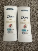 LOT OF 2 Dove Deodorant 2.6oz Adv Care Anti-Perspirant Restore - £12.45 GBP