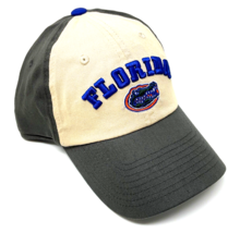 University Of Florida Uf Gators Beige Grey Retro Adjustable Curved Bill Hat Cap - £13.58 GBP