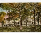Oak Hall Albertype Hand Colored Postcard Tryon North Carolina 1930&#39;s - £21.80 GBP