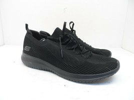Skechers Women&#39;s Slip On Casual Athletic Shoe Black Size 11M - £31.31 GBP