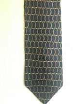 NEW Zylos George Machado Blue Wave Silk Tie - Never Worn - £5.38 GBP