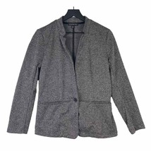 Banana Republic Women&#39;s Medium Gray Blazer Jacket Office Workwear Professional - £23.66 GBP