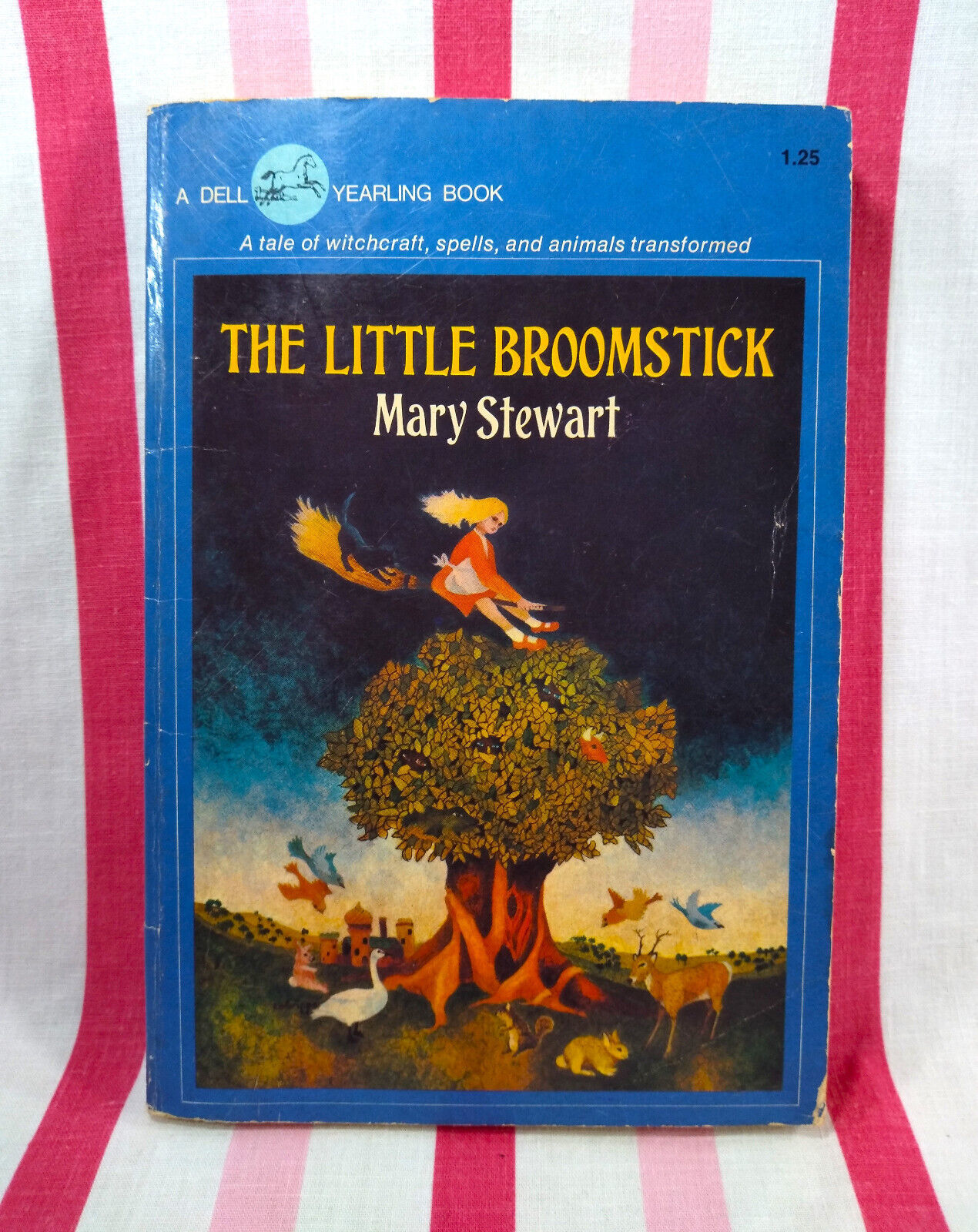 Primary image for The Little Broomstick by Mary Stewart Dell Yearling Paperback 1975