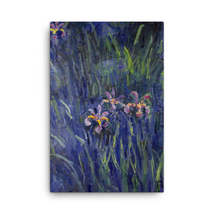 Claude Monet Irises 2, 1914-17 Canvas Print - £79.15 GBP+