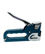 Heavy Duty Staple Gun Blue w/Original Spring - Vintage - $6.32