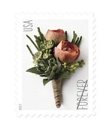 USPS Forever Stamp: Celebration Boutonniere (4 Sheets) - £58.99 GBP